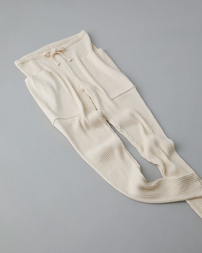 ポケット付きワイドパンツ/ヘンプリブ