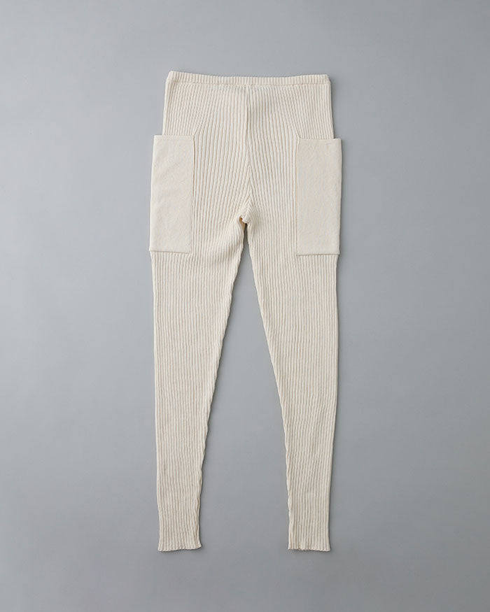 ポケット付きワイドパンツ/ヘンプリブ